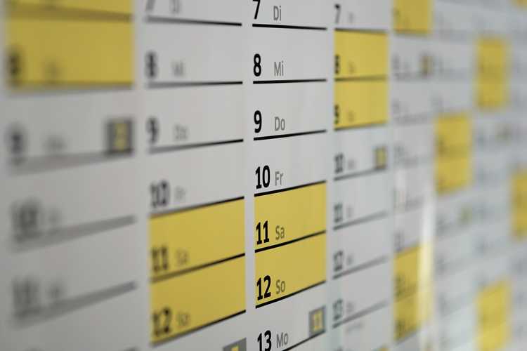 calendario della prevenzione